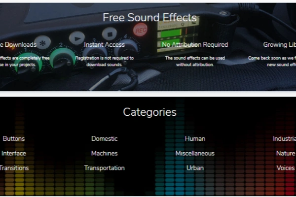 免费无版权音效网站【在线工具】