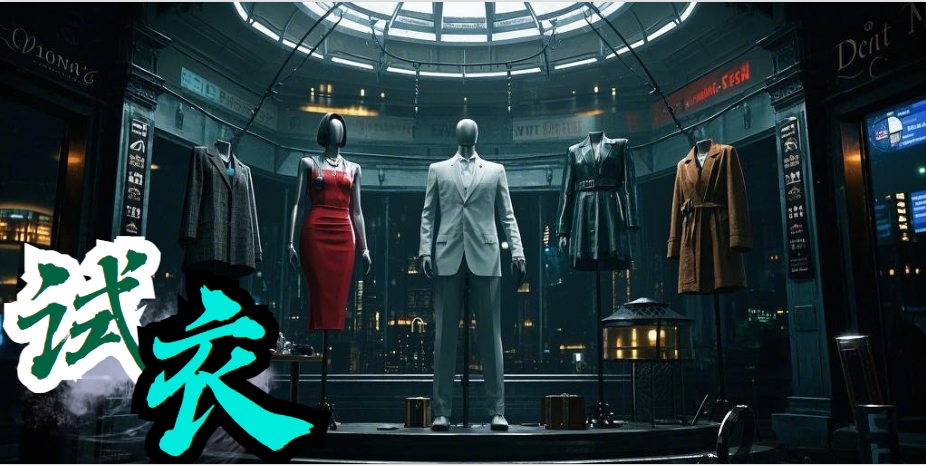 AI试衣模型部分地区需要魔法上网