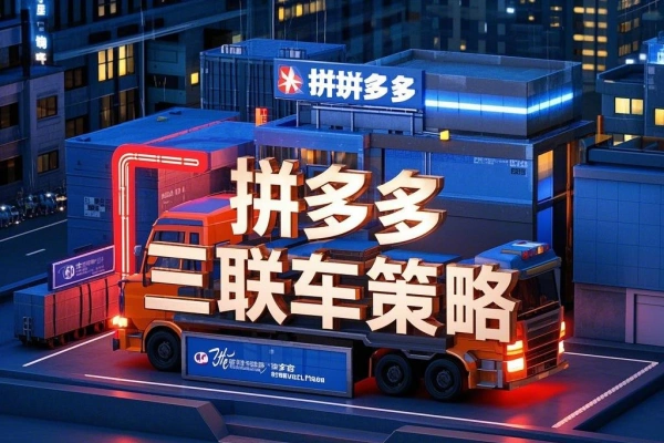 拼多多三联车玩法详解全系抢车位策略助力上午布局下午爆单