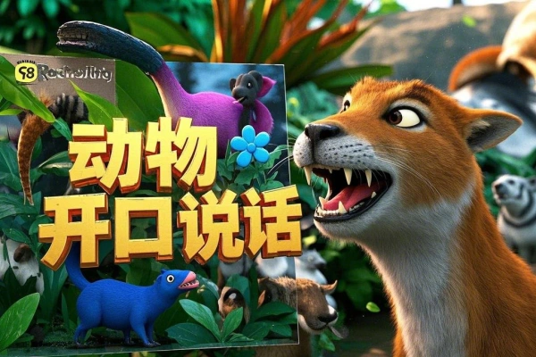 AI动物开口说话全程手机操作小白也能上手实操