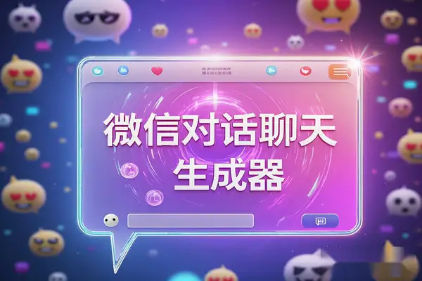 PC端本地微信对话生成器：免费工具，轻松制作逼真聊天记录！