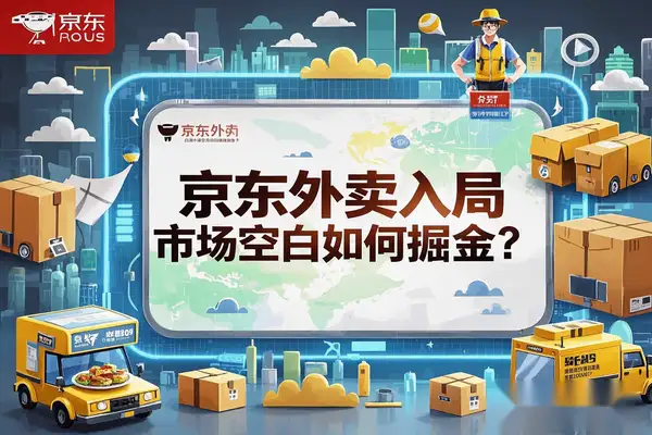 【京东外卖入局】市场空白如何掘金？拉新入口与入驻攻略全解析！