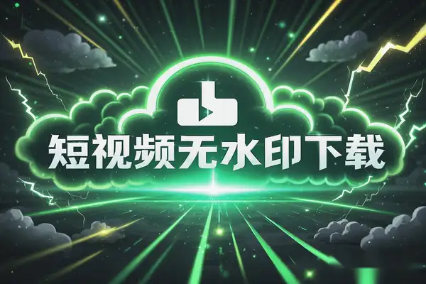 【多平台短视频无水印下载工具】绿色便携版，高效去水印+批量下载，素材收集，批量混剪自媒体人必备