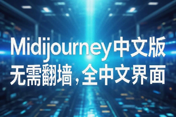【Midjourney中文版】无需翻墙，全中文界面，免费使用AI绘画神器！