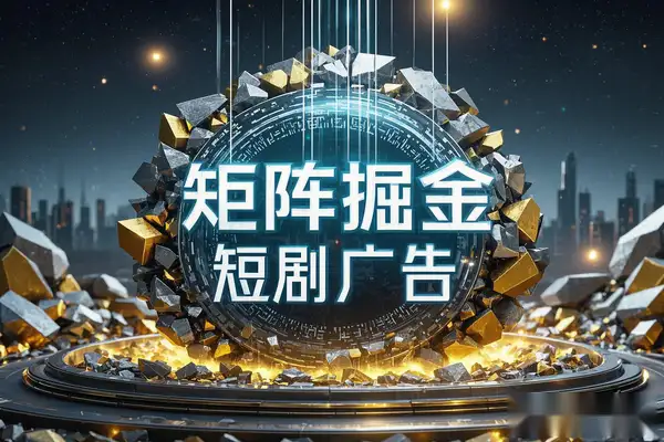 【短剧广告掘金：矩阵操作助力轻松赚收益，短时间内稳定更新】