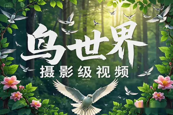 用DeepSeek制作鸟世界摄影级视频，轻松引爆短视频流量【专属】