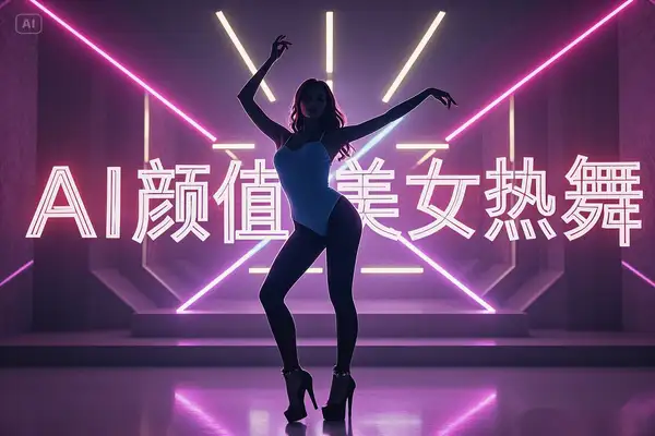 AI颜值美女热舞视频：4条视频涨粉1000+，保姆级实操分享！【飞书文档教程】【专属】
