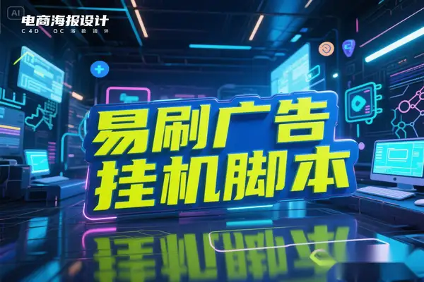 易刷多平台广告掘金挂机脚本：单号日收益10-30+，全自动挂机，轻松变现！【专属】