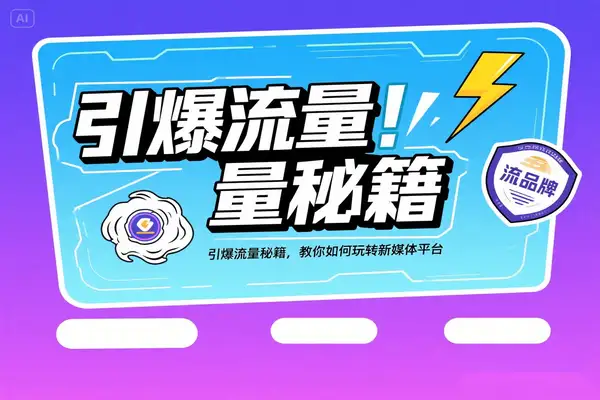 引爆IP流量秘籍：个人品牌+AI闪电出课，14天打造百万级IP名片