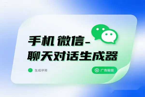免费无广告的微信聊天生成器，自媒体创作必备截图神器【专属】