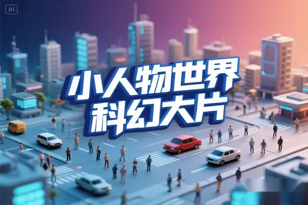 AI 打造微观“小人物世界”科幻大片的流量新玩法【专属】