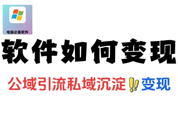 AI 软件变现秘籍：公域引流与私域沉淀双管齐下