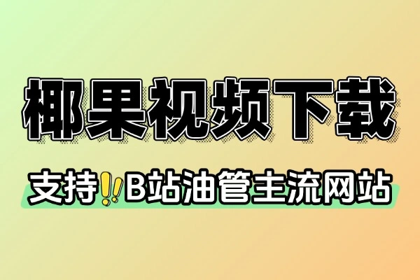 椰果 IDM 多平台视频下载工具：高效解析与下载多平台视频内容