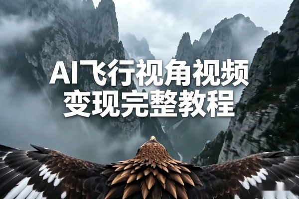 AI飞行视角视频爆火变现攻略完整教程