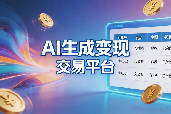 AI生成的变现渠道